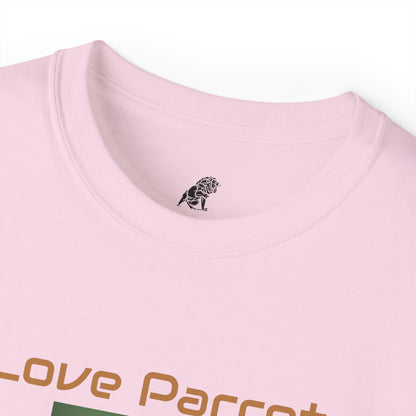 Matiby "I Love Parrots" Unisex Ultra Cotton Tee