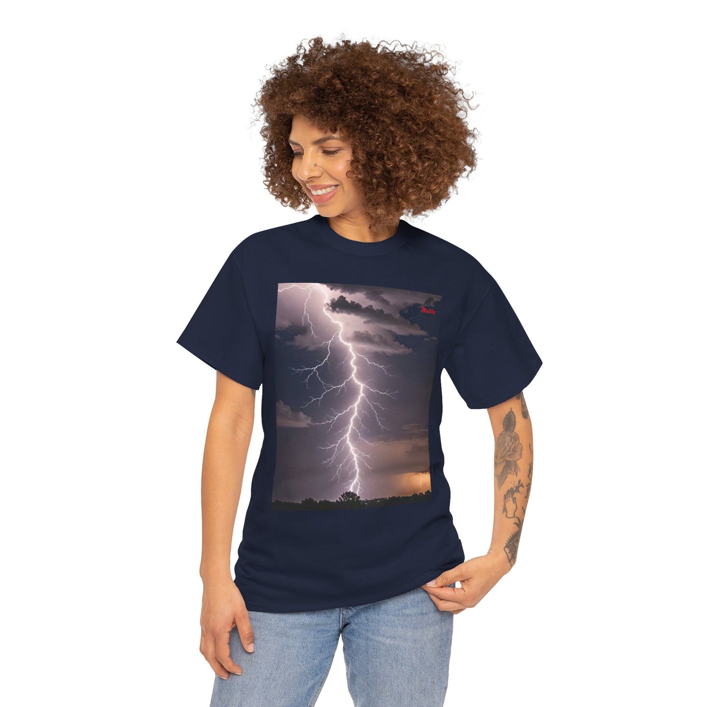 Lightning Style Unisex Heavy Cotton Tee