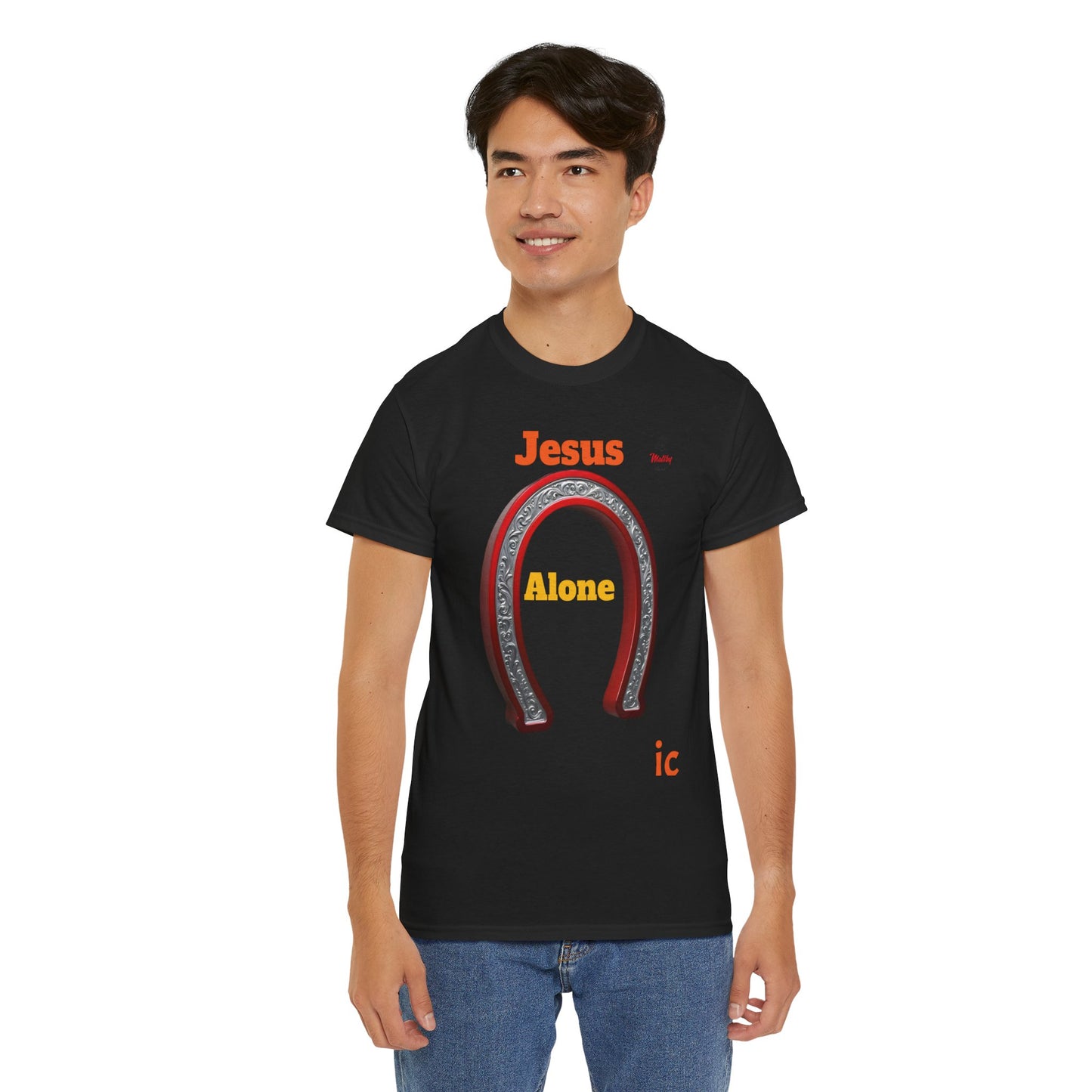 Magnetic Jesus The Original Unisex Heavy Cotton Tee