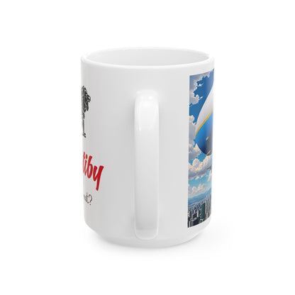 Matiby Airbo Ceramic Mug, (11oz, 15oz)