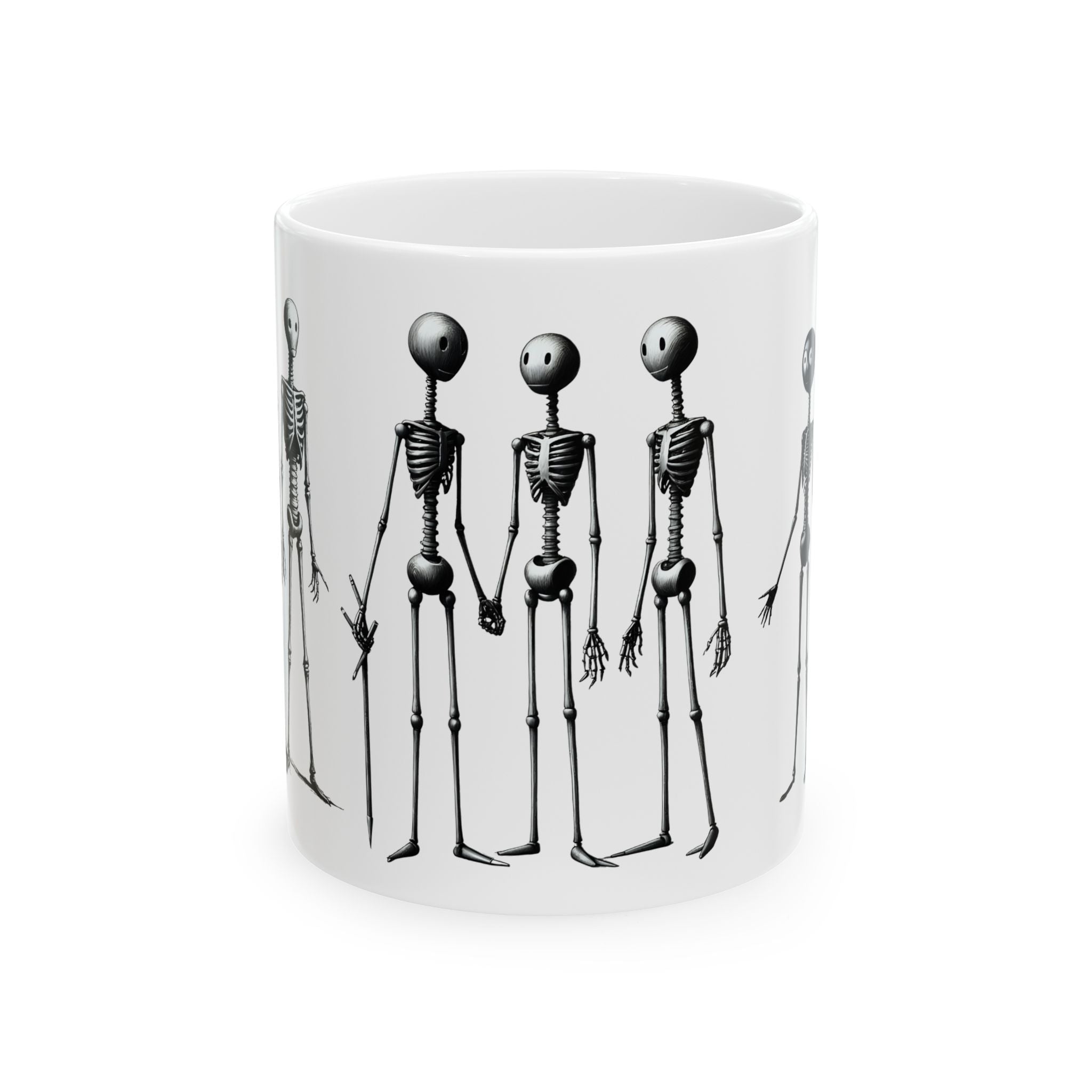 The Stick-To-It Species #12 White Ceramic Mug – Anatomy of Optimism Cup 11oz/15oz