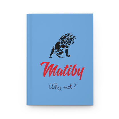 Matiby Hardcover Journal Matte Light Blue